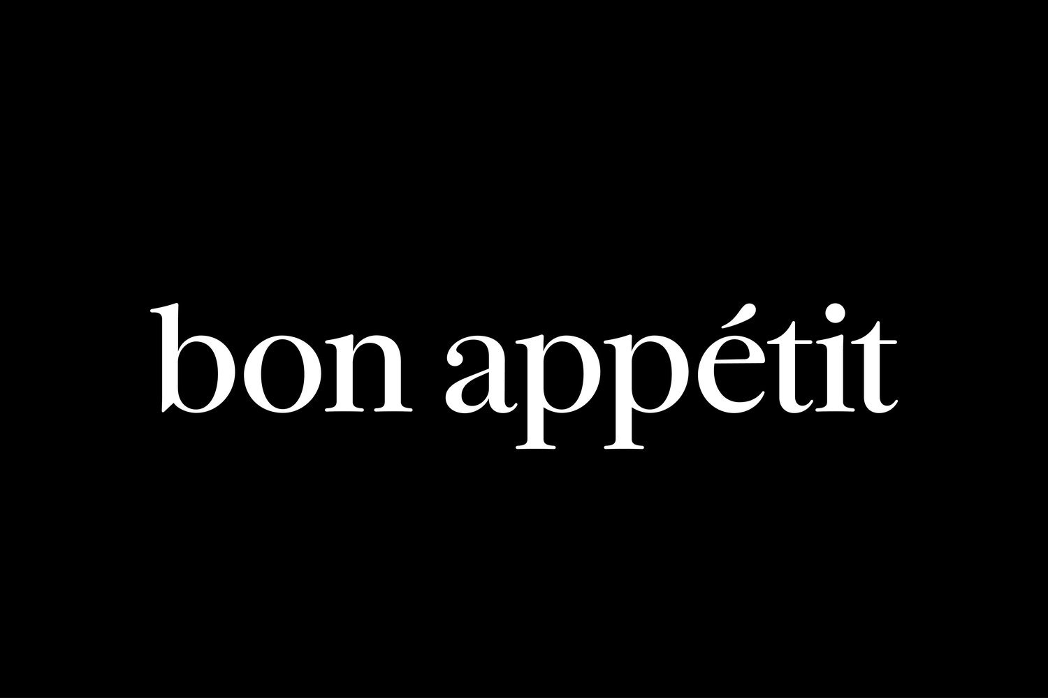 Bon Appetit