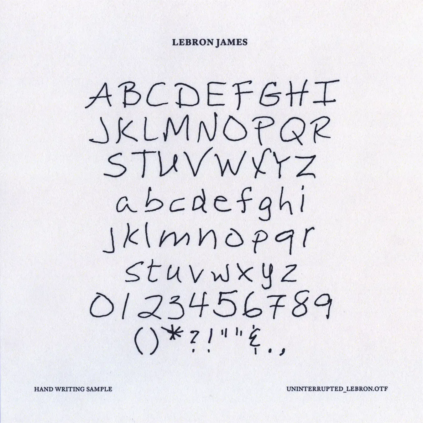 Uninterrupted Handwriting project image 5